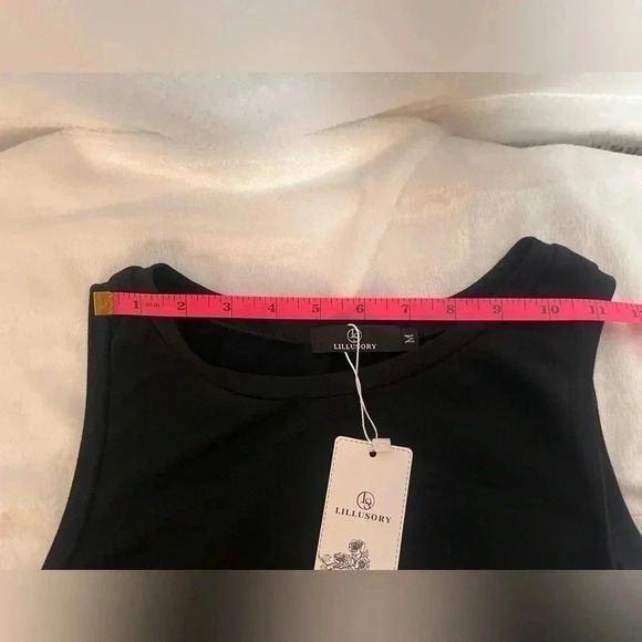 Casual Sleeveless Beach Tank Ruched Mini Dress NEW - Picture 4 of 6